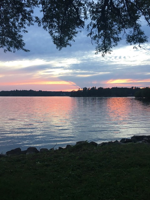 Sunset at the Waterfront