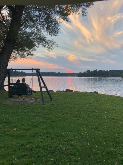 Sunset at the Waterfront
