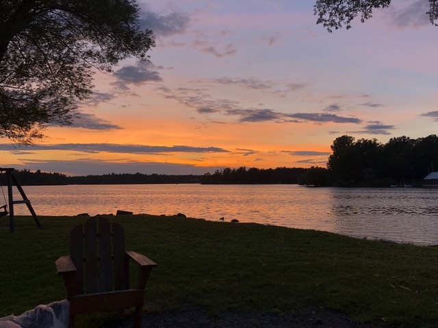 Sunset at the Waterfront