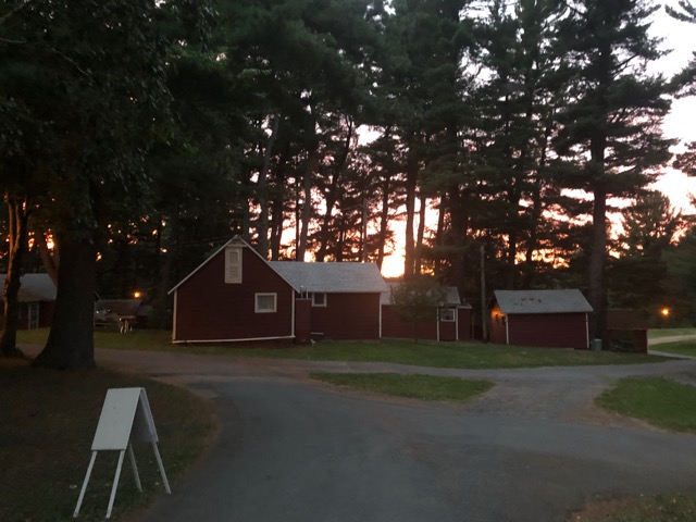 Front Motel at Dusk