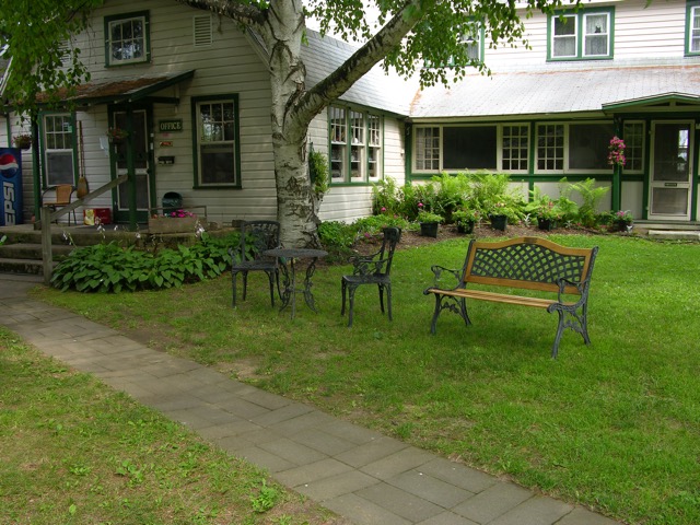 Sitting Area Outside of Main Office.